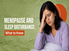 Menopause and Sleep Disturbance: What to Know