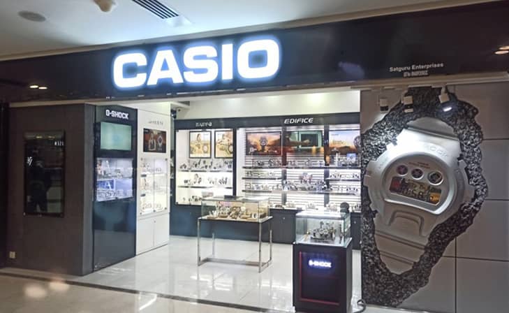 nearby casio watch showroom