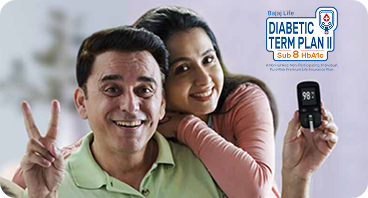 Bajaj Life Diabetic Term Plan II Sub 8 HbA1c