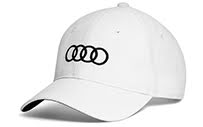 Audi Baseball Cap, White