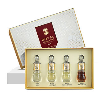 ROYAL Non-Alcoholic Attar Giftpack 20ML for Unisex