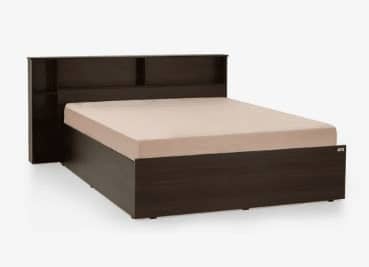 Drift Engineered Wood Bed with Storage