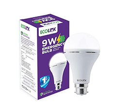 9W Ecolink LED emergency bulb B22 (CDL)