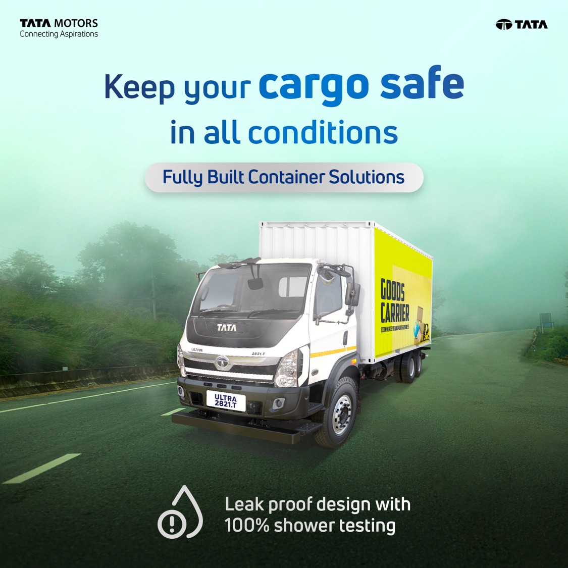 Protect precious cargo in every delivery with Fully Built Container Solutions that offer leak proof design with 100 shower ...