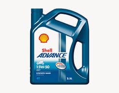 Shell Advance 4T AX7 15W-50 API SM