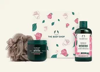 British Rose Showering Delight Gift Set