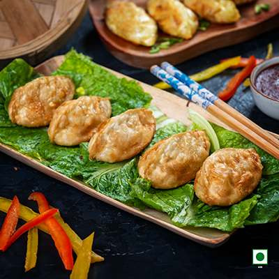 Veg Pahari Feast Fried Momo