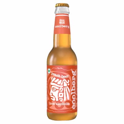 COOLBERG PEACH NON ALCOHLIC BEER 330ML