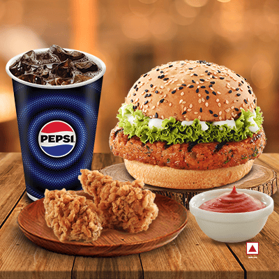 1pc Peri Peri Chicken Grilled Burger