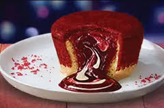 Red Velvet Lava Cake