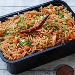 Veggie Rice In Chilli Garlic Sauce Regular