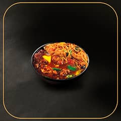 Chicken Hakka Noodles With Chicken Manchurian