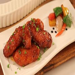 Chicken Wings In Indo-Chinese Sauce