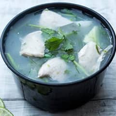 Chicken Lemon Coriander Soup