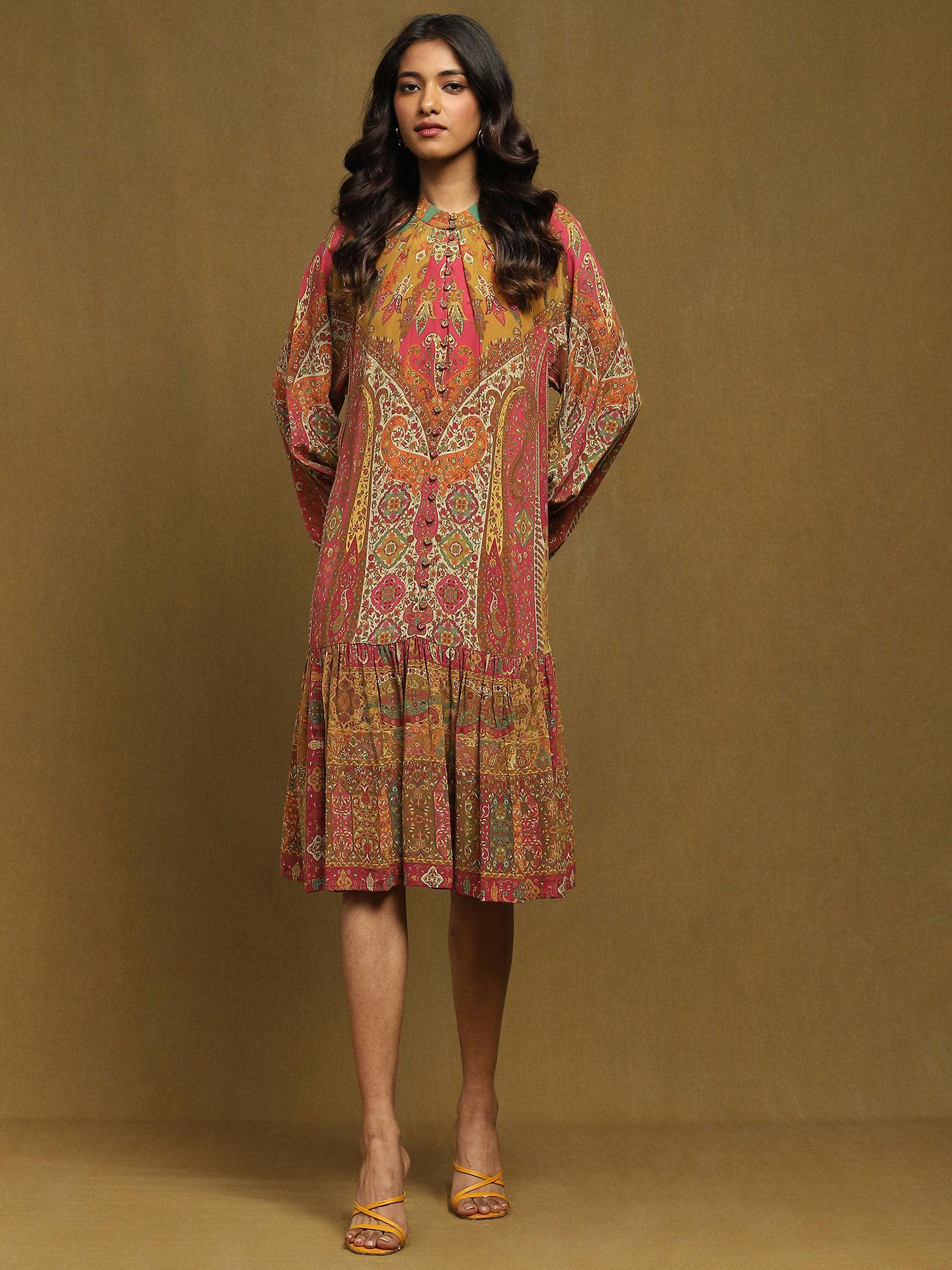 Multi Jaisalmer Shift Dress