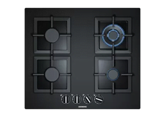 Gas hob60 cmTempered glass, Black