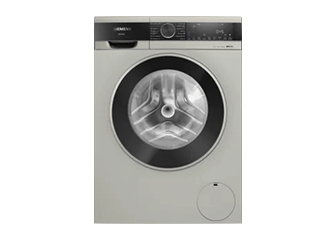 washing machine, front loader10 kg, Silver