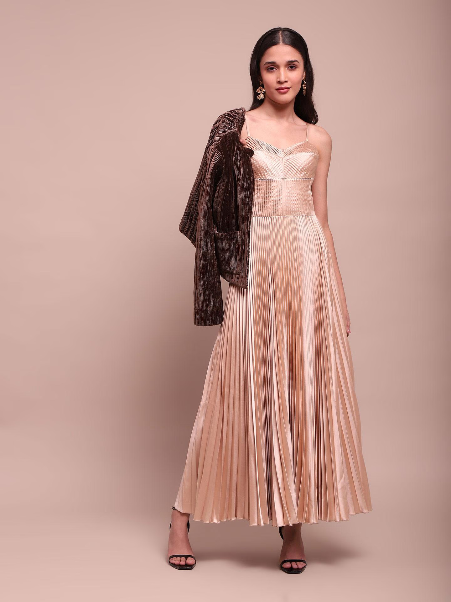 Champagne Nellie Long Dress