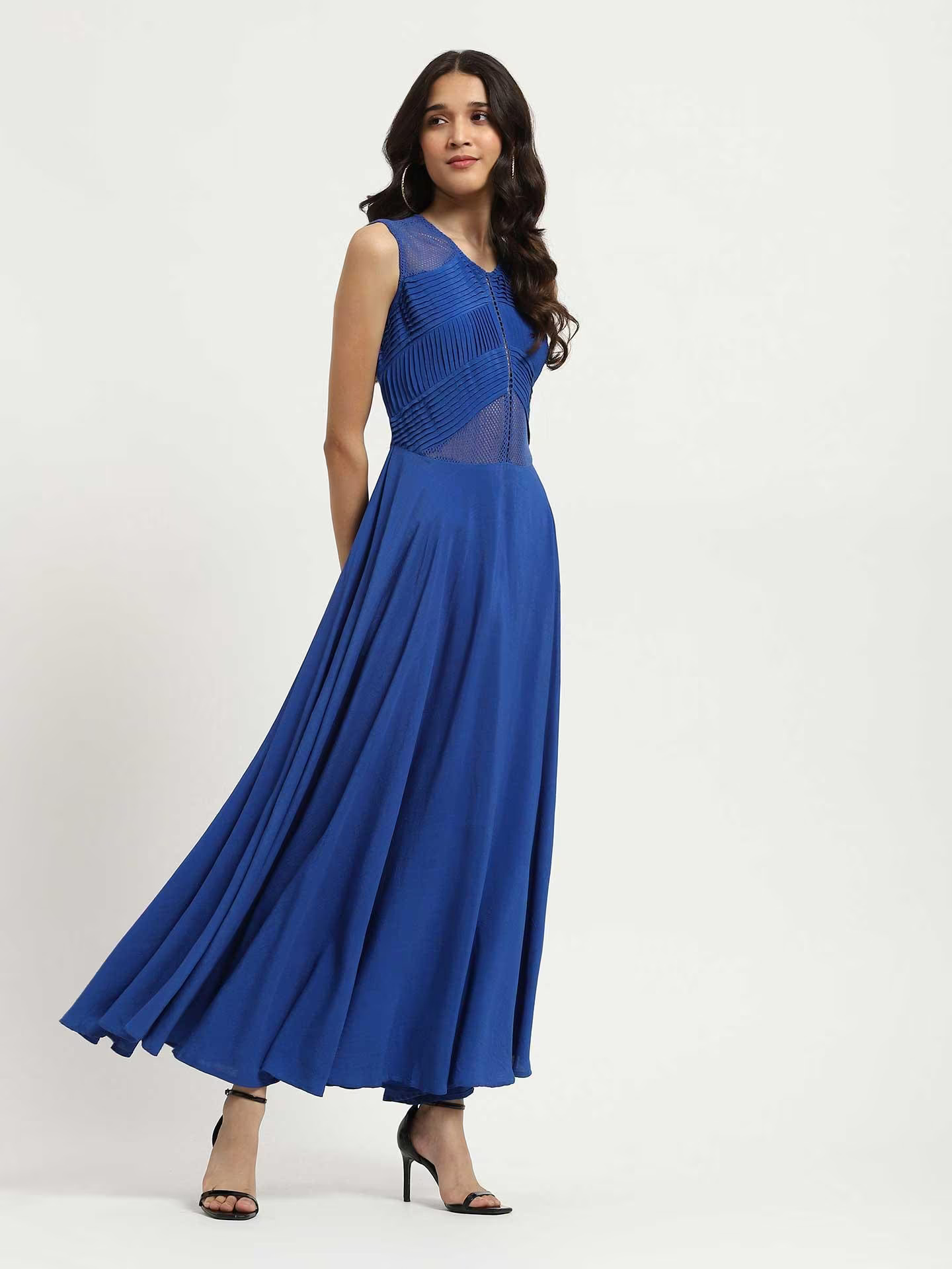 Blue Serena Maxi Dress