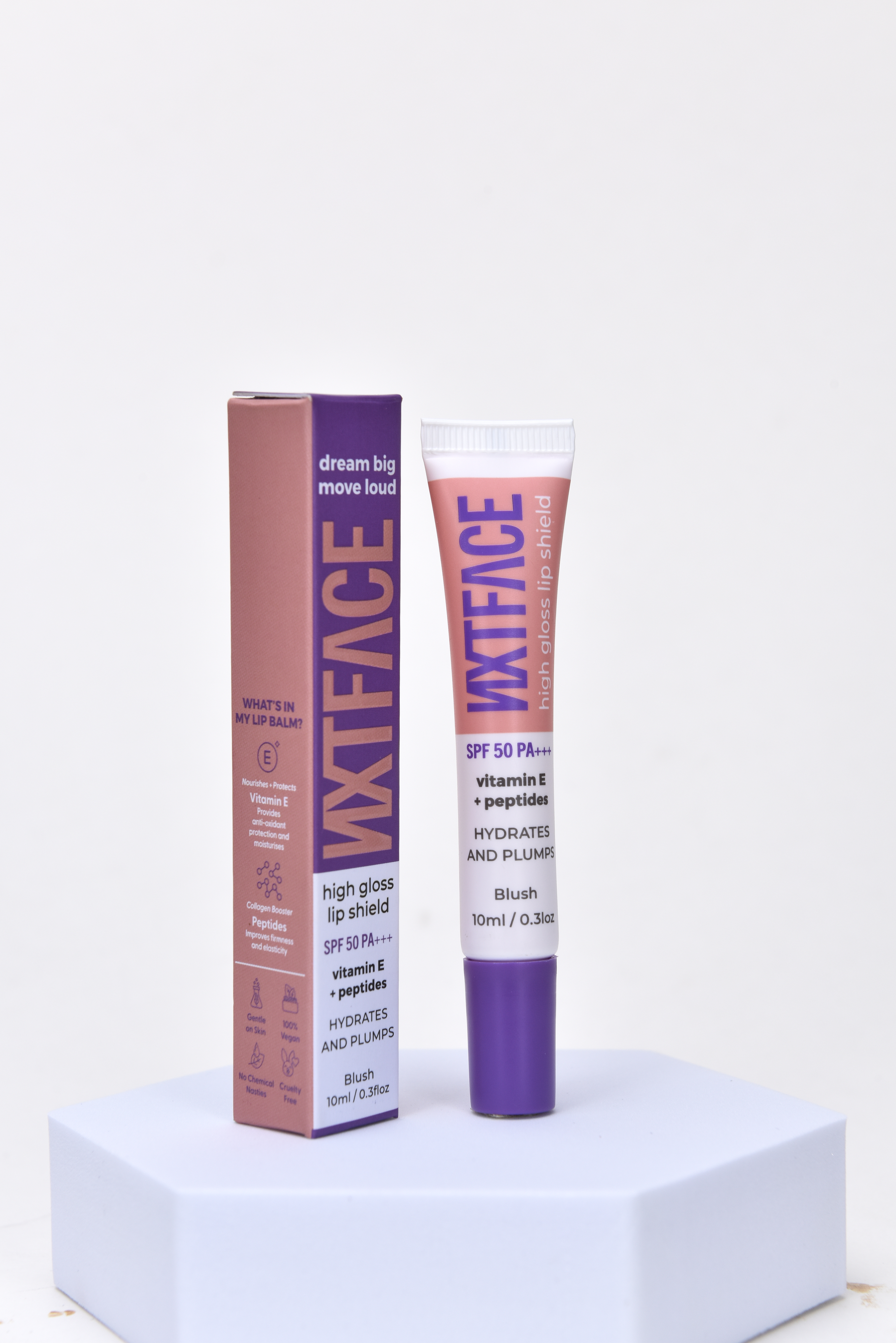 NXT FACE Gelicious High Gloss Repairing Lip Balm - Blush