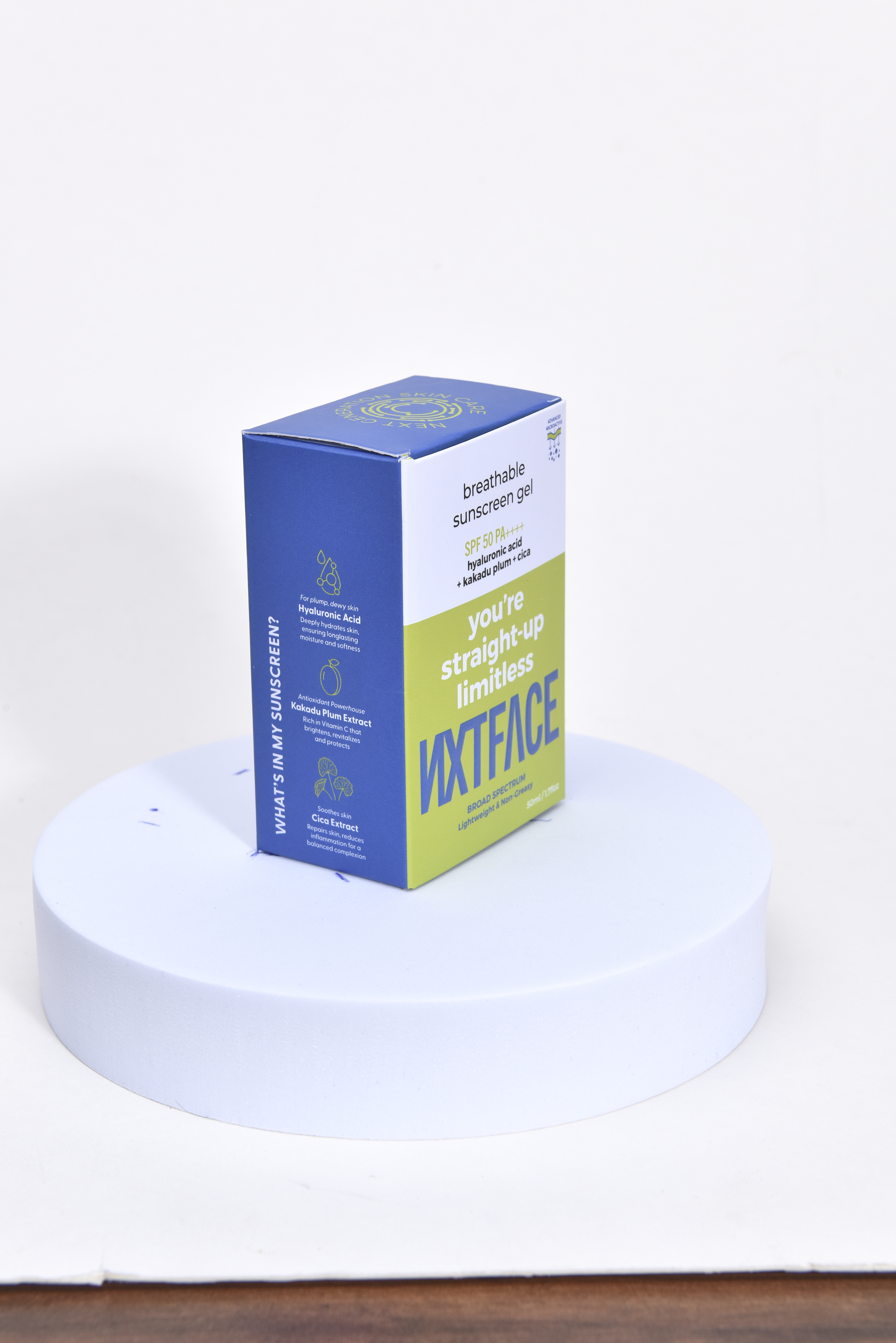 NXTFACE SPORTY SUNSCREEN SPRAY SPF 65 PA ++++