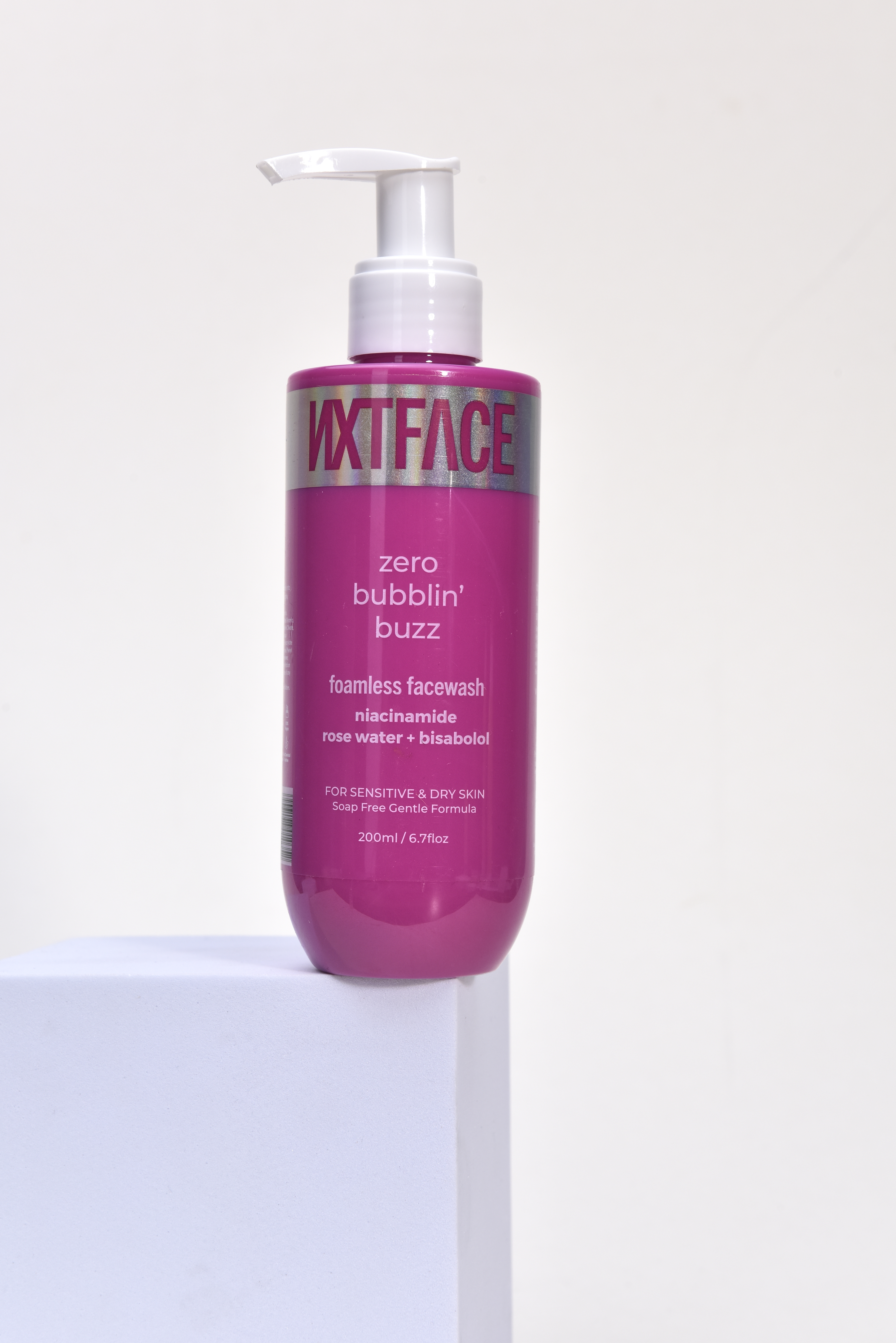 NXTFACE ZERO BUBBLIN BUZZ FORMLESS FACEWASH