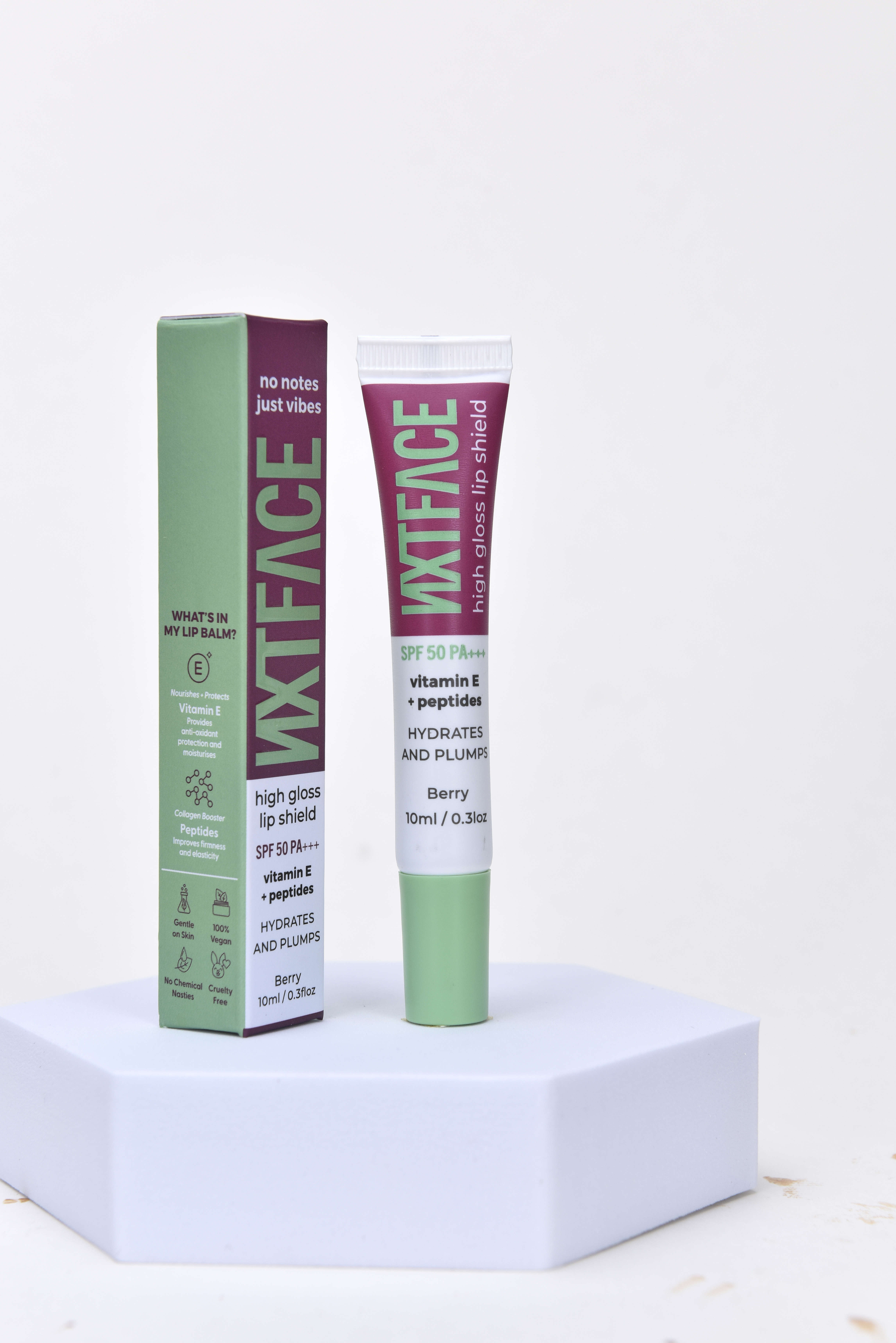 NXT FACE Gelicious High Gloss Repairing Lip Balm - Mauve