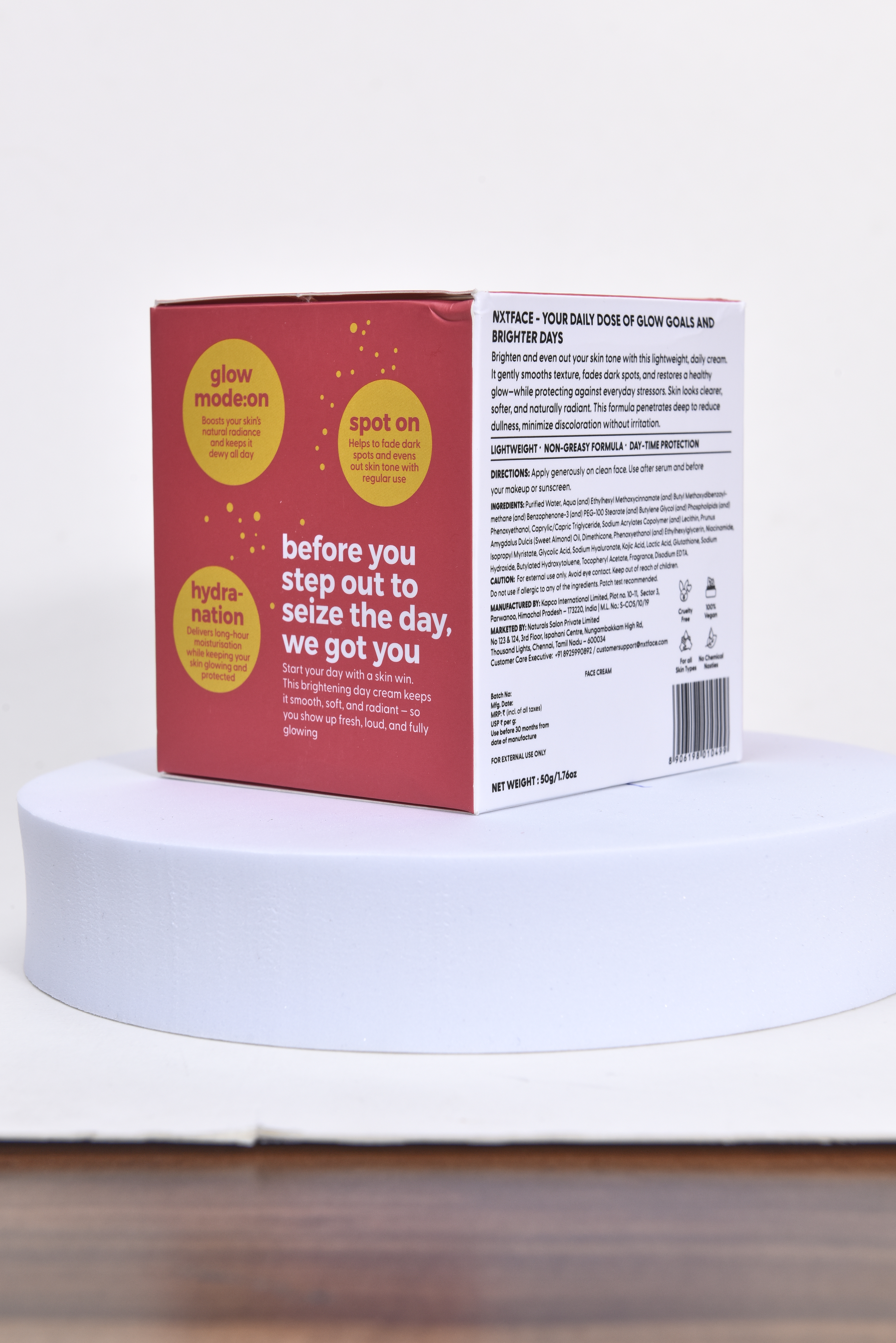 NXTFACE BRIGHTENING DAY CREAM