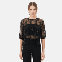 Madrid Sequined Top