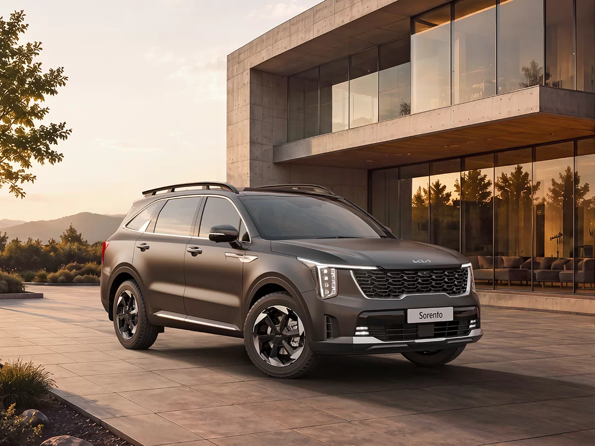 Meet the Kia Sorento a premium SUV that brings together live Gen AI, hybrid technology, and AWD capability