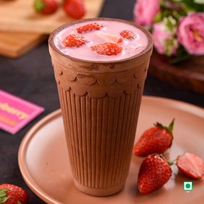 Strawberry Kulfi Shake