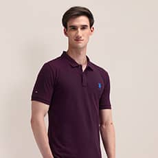 Solid Slim Fit Polo Shirt