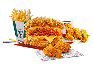 Double Chicken Dynamite Box Meal , Kozhikode , Kuttichira