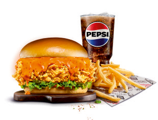 Gold Edition – Chicken Zinger, Fries & Pepsi Meal , Port Blair , Airports Authority of India