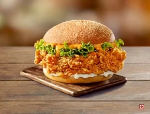 Tandoori Zinger Burger , Bengaluru , Sector 4