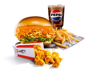 Gold Zinger and Popcorn Meal , Port Blair , Airports Authority of India