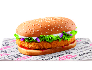 Longer Veg Burger , Navi Mumbai , Kharghar, Sector 2