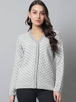 Women Grey Sweater