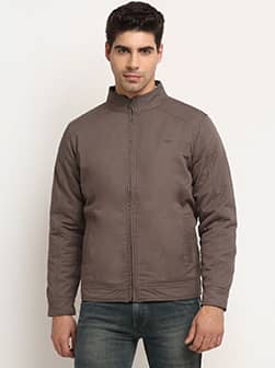 Men's Olive Lightweight quilted jacket