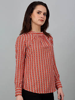 Women's Multicolor Printed Full Sleeves Tunic