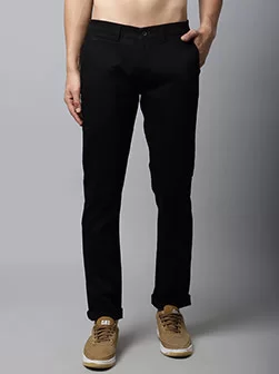 Men Black Trouser