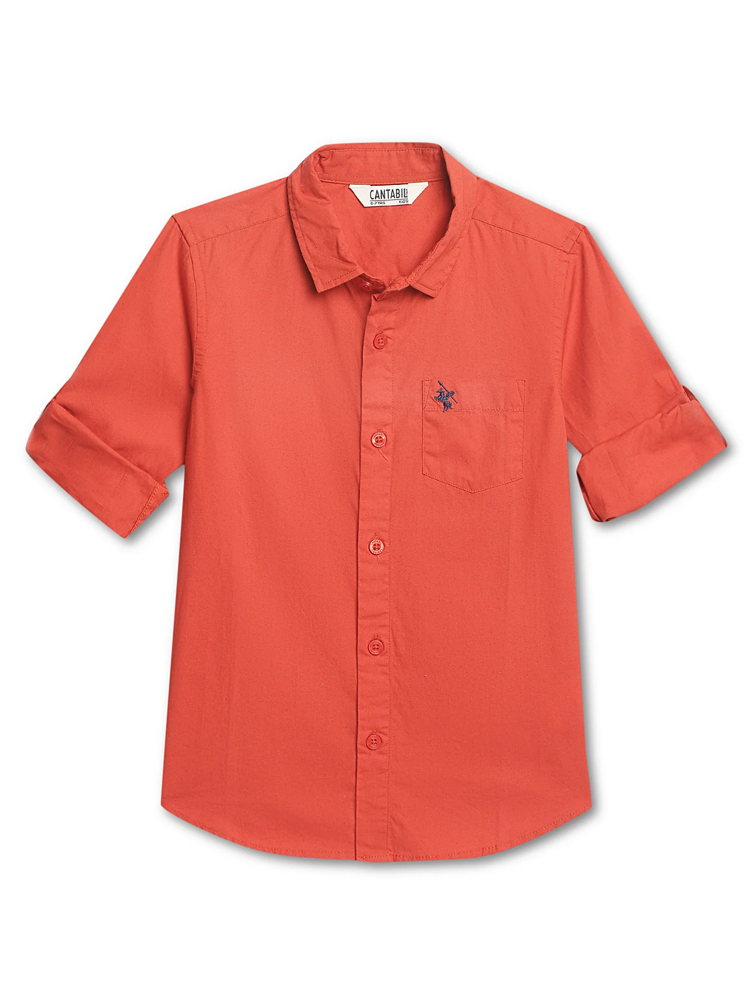 Boys Orange Shirt