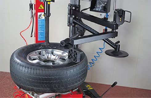 Leverless Tyre Changer