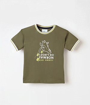 Boys Green Tshirt