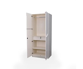 Royaloak Rome Italian High Glossy Wardrobe 2 Door