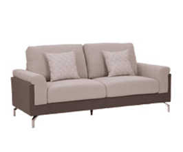 MILAN ITALIAN FABRIC SOFA 3S