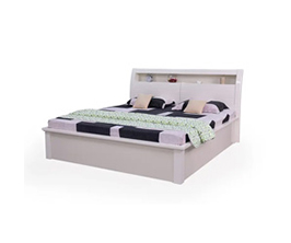 Royaloak Rome Italian Queen Size Bed With Hydraulic Storage