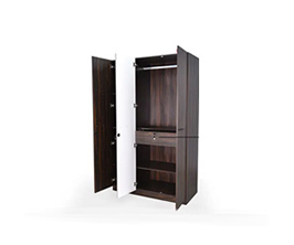 Royaloak Sepang Malaysian Wardrobe 3 Door in Melamine Finish