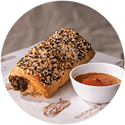 Mushroom Spinach Roll