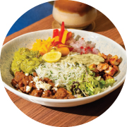 Smoked Chicken, Rice & Beans Bowl